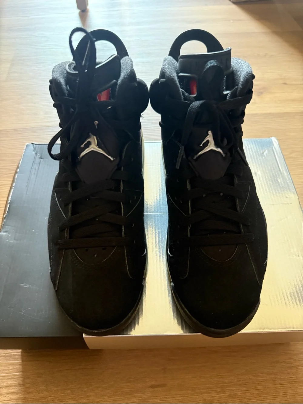 Air Jordan 6 Retro Chrome Mens Size 8.5 Pre Owned